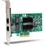 HP NC360T PCI Express Dual Port Gigabit NIC - Network adapter - PCI Express x4 - EN, Fast EN, Gigabit EN - 10Base-T, 100Base-TX, 1000Base-T - 2 ports KU004AA